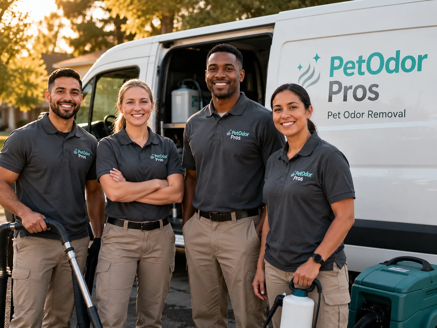 Pet Odor Removal team serving Harpster, OH